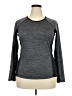 Danskin Now 100% Polyester Gray Long Sleeve Top Size 20 - photo 1