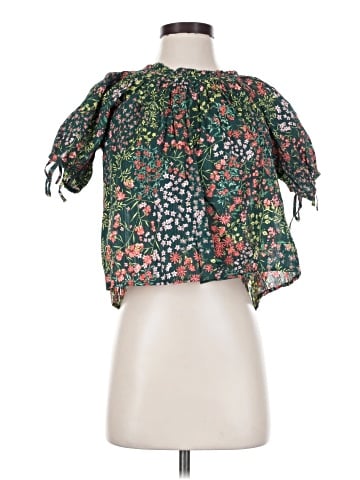Ann Taylor LOFT Short Sleeve Blouse (view 1)