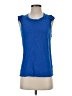 Gibson Blue Sleeveless Top Size S - photo 1