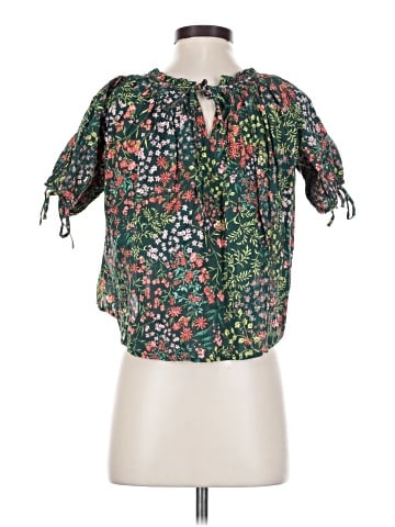 Ann Taylor LOFT Short Sleeve Blouse (view 2)