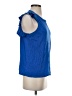 Gibson Blue Sleeveless Top Size S - photo 4