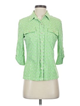J. McLaughlin 3/4 Sleeve Button-Down Shirt (view 1)