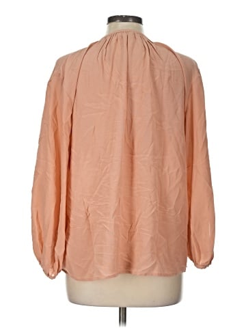 Everlane Long Sleeve Silk Top (view 2)