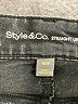 Style&Co Solid Gray Jeans Size 18 - photo 4