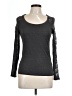 Splash Gray Long Sleeve Top Size L - photo 1