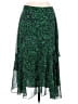 Whistles Paisley Green Formal Skirt Size 6 - photo 2