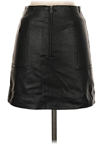H&M Faux Leather Skirt (view 2)