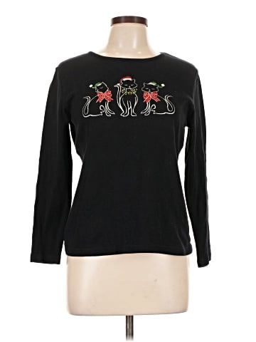 Karen Scott Long Sleeve T-Shirt (view 1)
