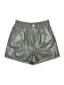 Altar'd State Metallic Silver Shorts Size S - photo 1