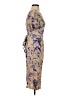 ASOS 100% Viscose Print Tan Cocktail Dress Size 4 - photo 4