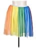Unbranded 100% Polyester Color Block Green Orange Casual Skirt Size XXL - photo 1