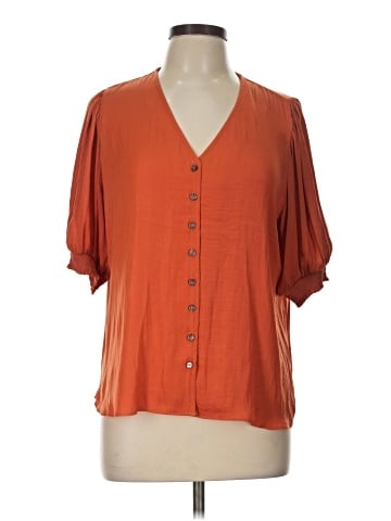 Maison d' Amelie Short Sleeve Blouse (view 1)