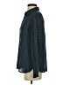 Banana Republic 100% Polyester Houndstooth Teal Long Sleeve Blouse Size S - photo 5