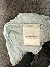 Modern Works Blue 3/4 Sleeve Blouse Size S - photo 5