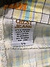 Crest Jeans Plaid Yellow Denim Shorts Size 7 - 8 - photo 4