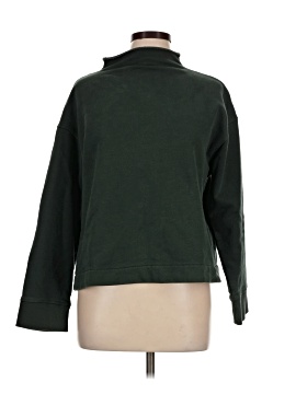 Madewell Long-Sleeve Funnel-Neck Sweatshirt (view 1)