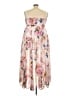 Torrid Floral Ivory Cocktail Dress Size 2X Plus (2) - photo 2