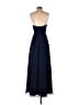 B2 by Jasmine 100% Polyester Solid Blue Cocktail Dress Size 2 - photo 2
