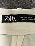 Zara Solid Ivory Shorts Size L - photo 3