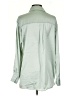 Zara Metallic Green Long Sleeve Blouse Size S - photo 2