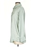 Zara Metallic Green Long Sleeve Blouse Size S - photo 5