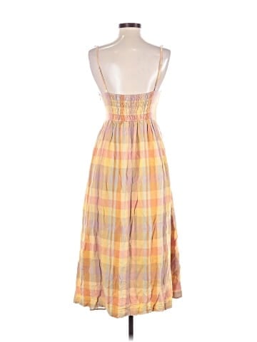 Madewell Double-Tie Cutout Sweetheart Midi Dress (view 2)