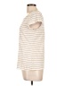 Universal Thread Stripes Ivory Short Sleeve T-Shirt Size L - photo 5
