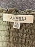 Angels Tan Long Sleeve Blouse Size XL - photo 7