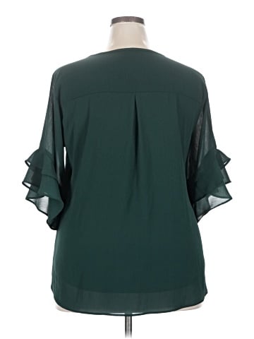 Assorted Brands 3/4 Sleeve Blouse (view 2)