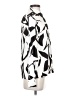 Express Print Ivory Long Sleeve Blouse Size S - photo 4