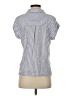 Rails Stripes Blue Short Sleeve Blouse Size S - photo 2