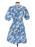 MELLODAY 100% Polyester Paisley Blue Casual Dress Size S - photo 2