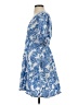 MELLODAY 100% Polyester Paisley Blue Casual Dress Size S - photo 5