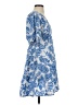 MELLODAY 100% Polyester Paisley Blue Casual Dress Size S - photo 4