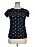 Fox 100% Baumwolle Metallic Blue Short Sleeve T-Shirt Size XL - photo 1