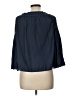 Ramy Brook 100% Polyester Blue 3/4 Sleeve Blouse Size L (estimated) - photo 2