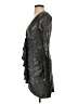 L'Atiste by Amy Metallic Silver Cocktail Dress Size S - photo 5