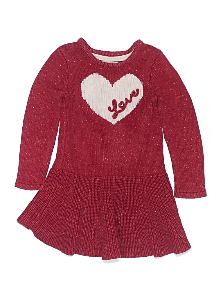 Pre-owned Christian Siriano New York Kids' Dress In Burgundy