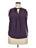 Merona 100% Polyester Purple Sleeveless Blouse Size XXL - photo 1