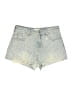 PacSun 100% Cotton Stars Blue Denim Shorts Size 27 waist - photo 1