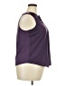 Merona 100% Polyester Purple Sleeveless Blouse Size XXL - photo 4