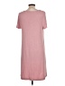 Gap Solid Pink Casual Dress Size L - photo 2