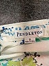 Pendleton 100% Cotton Floral White Long Sleeve Blouse Size S - photo 7