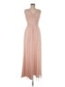 Amsale 100% Polyester Tan Cocktail Dress Size 6 - photo 1