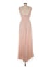 Amsale 100% Polyester Tan Cocktail Dress Size 6 - photo 2