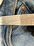 Zara Hearts Blue Jeans Size 6 - photo 5