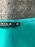 Vila Solid Teal Casual Dress Size M - photo 7