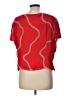 Carlisle 100% Polyester Red Short Sleeve Blouse Size L (estimated) - photo 2