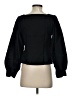 J.Crew 100% Linen Black 3/4 Sleeve Blouse Size XS - photo 2