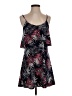 Express Tropical Black Casual Dress Size XS - photo 1